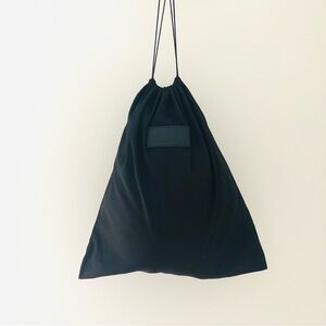 New Alexander Wang Black Cotton Pouch